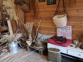 Réalisation en osier